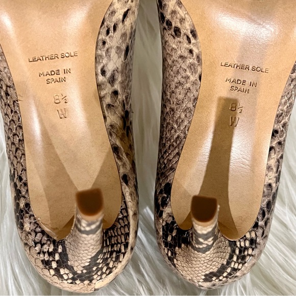 Inez Python Morena Women's Heels - Picture 6 of 14